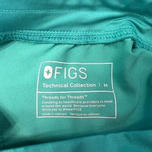 Figs High Waist Zamora- Medium- Surgical Green